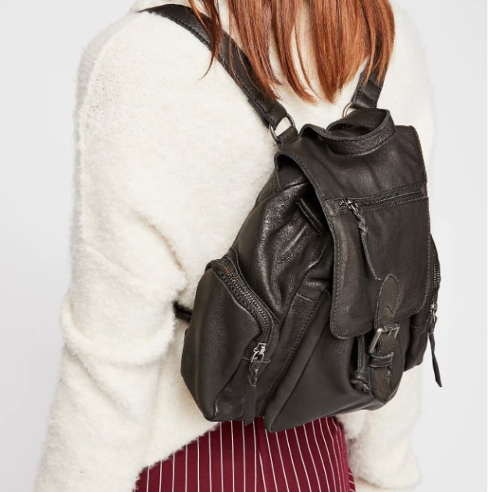 Boulder Ridge Leather Backpack